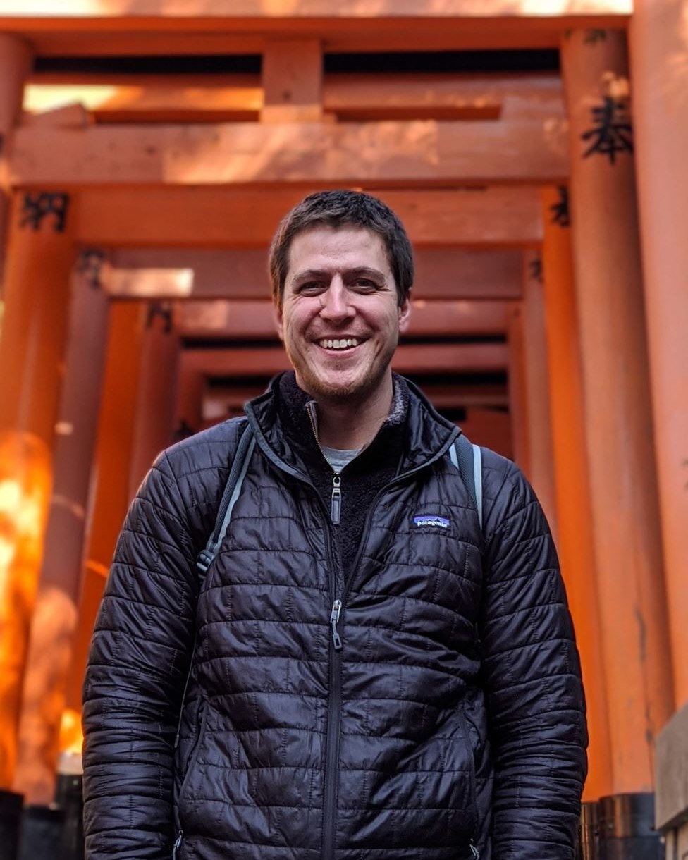 Brett Ripley at Fushimi Inari, Kyoto